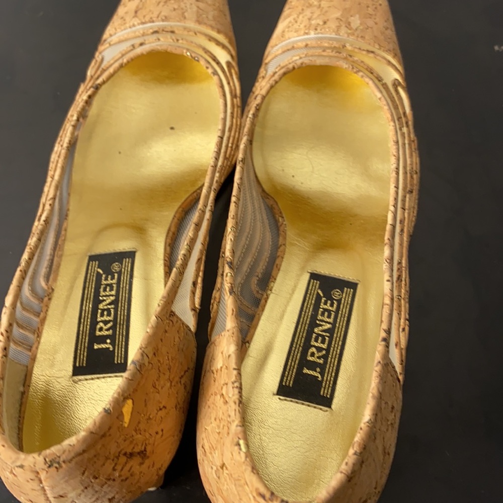 J. Renee’ cork shoes - Picture 3 of 6
